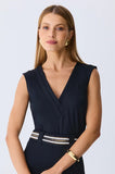 ONE UP - Top Black C/ Thomas Decote Preto
