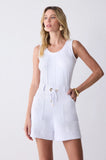 ONE UP - Top White Nervuras Branco