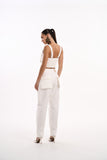 KOHDE - Top Corselet Utilitario Compact OFF White - Verão 27
