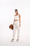 KOHDE - Top Corselet Utilitario Compact OFF White - Verão 27