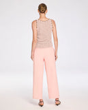 LAFORT - Top Decote U Maisa Tweed Rosa Ballet - Verão 27