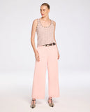 LAFORT - Top Decote U Maisa Tweed Rosa Ballet - Verão 27