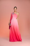 KALANDRA - Vestido Rosana Sunset Pink