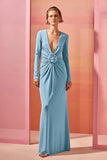 PATBO - Vestido Longo Azul