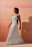PATBO - Vestido Longo Azul