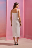 PATBO - Vestido Midi OFF White
