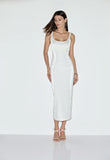 CAOS - Vestido de Alfaiataria Slim OFF White - Verão 27