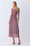 ONE UP - Vestido Alana Bordeaux