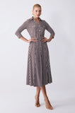 ONE UP - Vestido Camilla Marrom