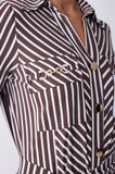 ONE UP - Vestido Camilla Marrom