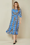 ONE UP - Vestido Hong Kong Azul