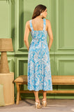 ONE UP - Vestido Leandra C/ Argolas Estampado- Verão 27