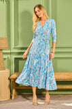 ONE UP - Vestido Leandra Estampado - Verão 27