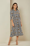 ONE UP - Vestido Marrakesh Havana Preto