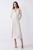 ONE UP - Vestido Renda OFF/ Gold OFF