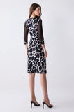 ONE UP - Vestido Wrap Giulia Preto