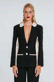 CHARTH - Blazer Carolina Preto/Marfim