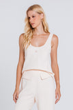 CHARTH - Blusa Melanie Areia