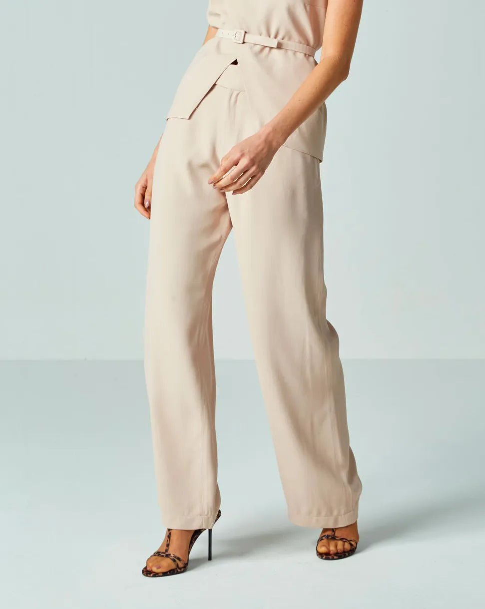 Olivia's - Calça Pantalona Mónica Cotton