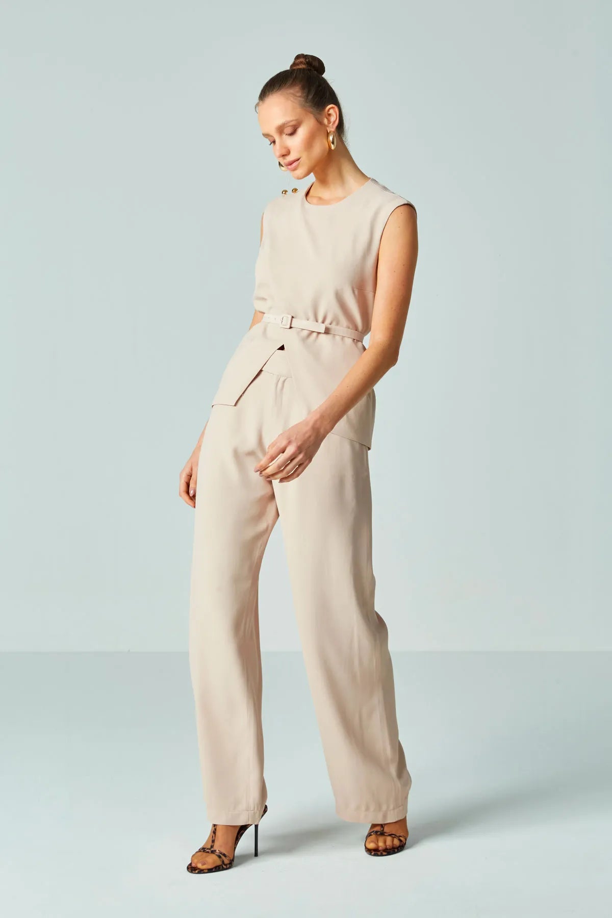 Olivia's - Calça Pantalona Mónica Cotton