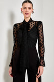 AVE RARA - Camisa Dots F Preto