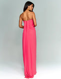 Ana Vargas - Vestido Longo Éden Coral
