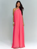 Ana Vargas - Vestido Longo Hollywood Coral