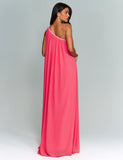 Ana Vargas - Vestido Longo Hollywood Coral