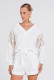 CHARTH - Moletom Laura OFF White