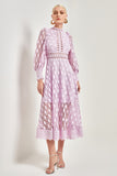 AVE RARA - Vestido Lovely Lace Lilas