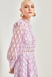 AVE RARA - Vestido Lovely Lace Lilas