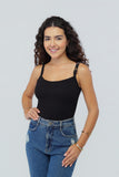 VITORIA VARGAS - Regata Alice Ribana Fivela Preta