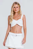 CHARTH - Short Saia Florence OFF White
