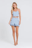 CHARTH - Short Saia Matilda Azul
