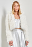 AVE RARA - Casaqueto Fuzzy Off White