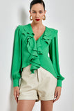 AVE RARA - Blusa Chelsea Verde