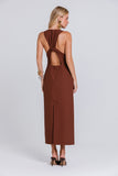 CHARTH - Vestido Alexia Hera Marrom