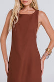 CHARTH - Vestido Alexia Hera Marrom