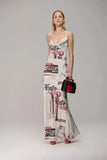 CAOS - Vestido Frente Unica Degage Passion Estampadoa