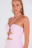 CHARTH - Vestido Nadir Blush Rosa Claro