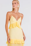 CHARTH - Vestido Sara Sunshine Amarelo