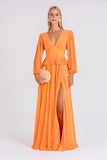 CHARTH - Vestido Sylpri Sunset Laranja