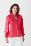 AGILITÀ - Camisa Gola Fru Fru Pink Roma