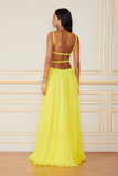 FABULOUS AGILITÀ - Vestido Longo Valentina Sunny Amarelo- Verão 23