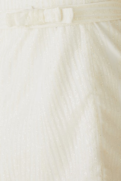 AGILITÀ - Vestido Curto Tomara Que Caia Brilho Off White - Verão 23