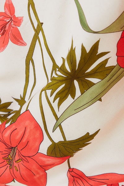 AGILITÀ - Saia Curta Estampa Lenço Floral - Verão 23
