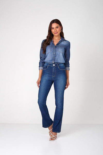 Calça jeans feminina scalon store