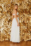 FABULOUS AGILITÀ - Vestido Longo Michelle Off White - Verão 23