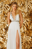 FABULOUS AGILITÀ - Vestido Longo Luna Off White - Verão 23