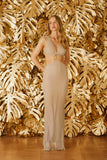 FABULOUS AGILITÀ - Vestido Longo Dani Dourado -Verão 23